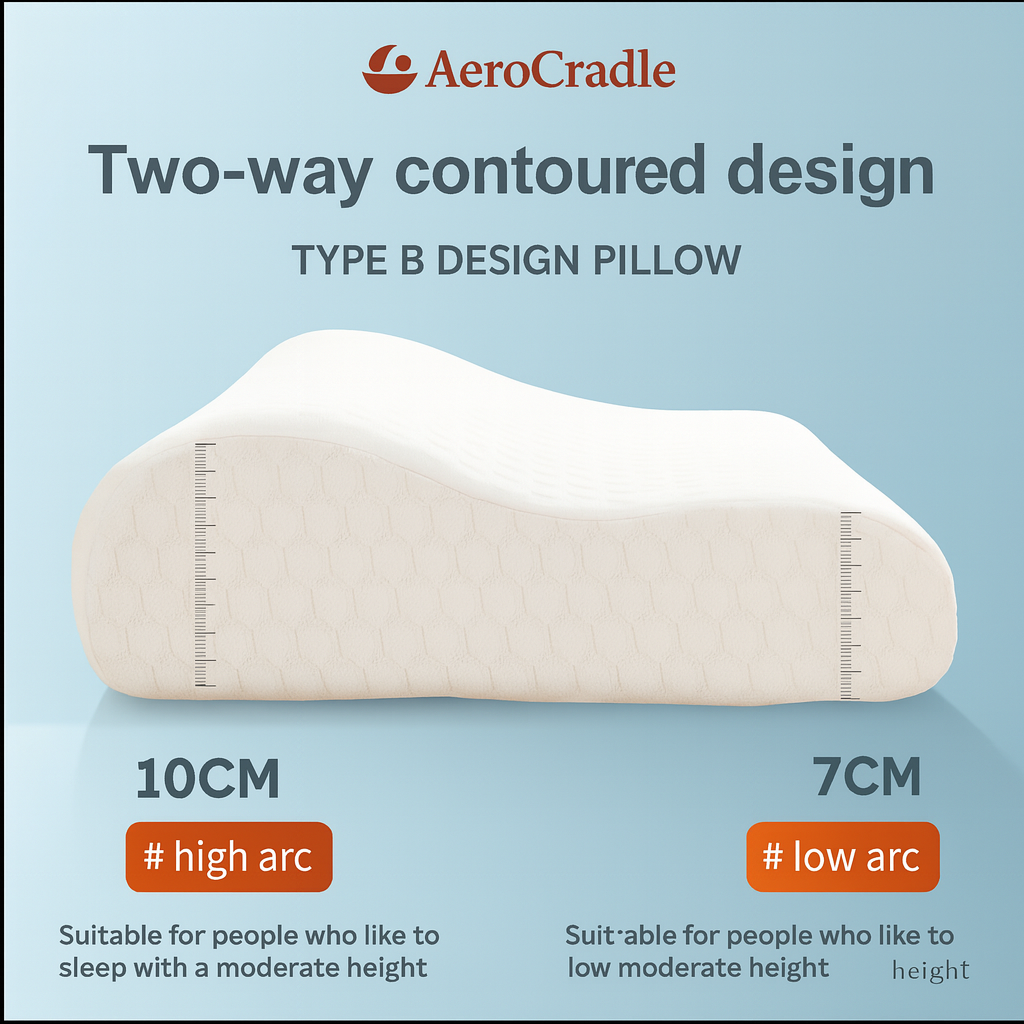 AeroCradle® Memory Cooling Foam Pillow