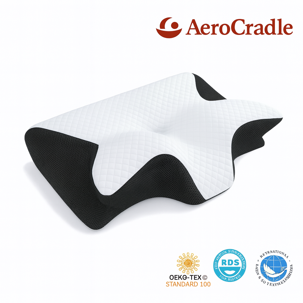 AeroCradle® Cervical Neck Relief Pillow Memory Foam Cradle
