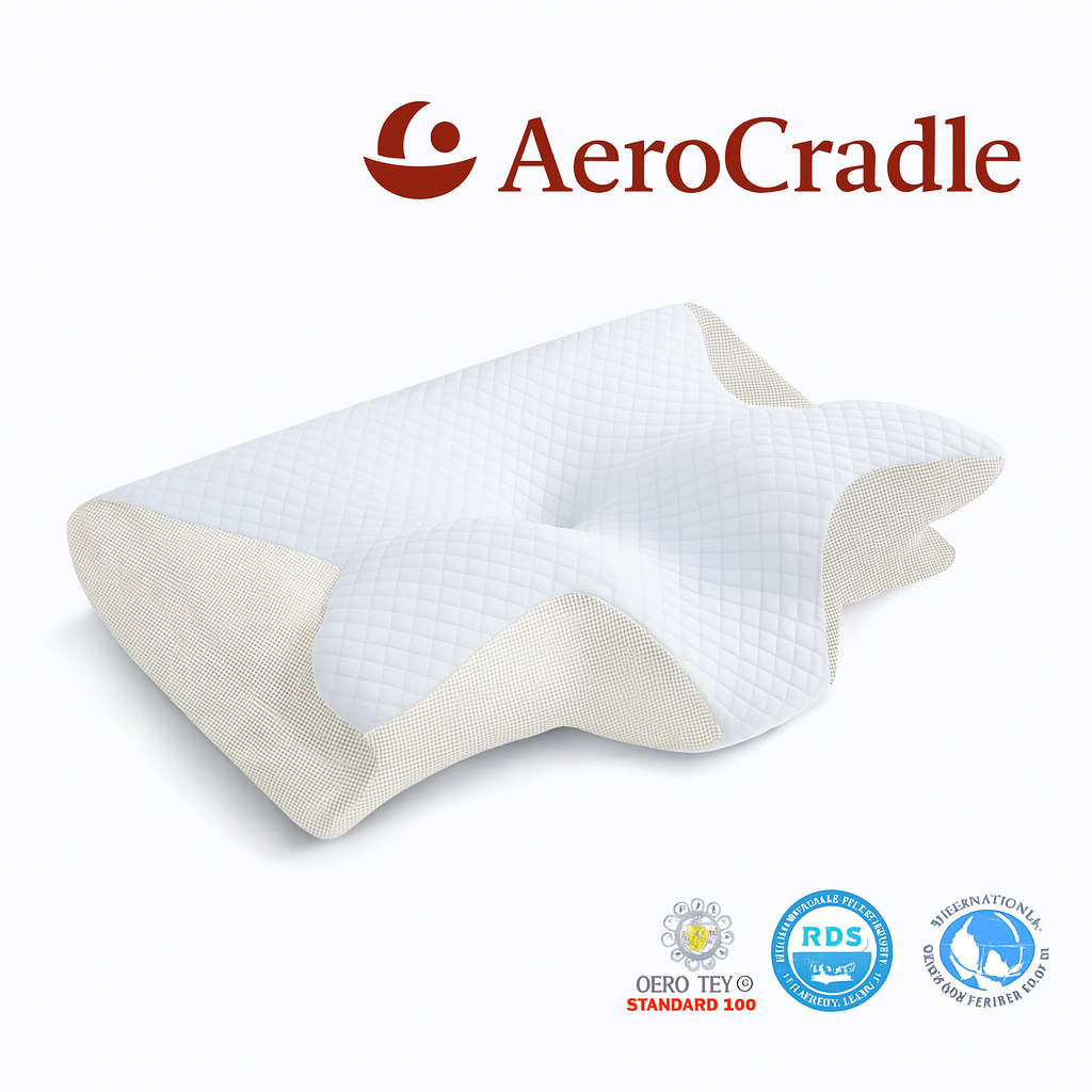 AeroCradle® Cervical Neck Relief Pillow Memory Foam Cradle