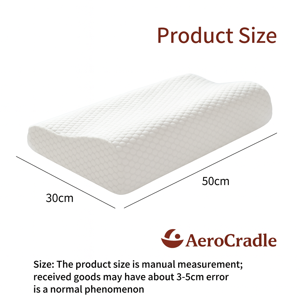 AeroCradle®  Memory Cooling Foam Pillow