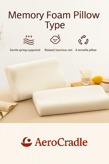 AeroCradle®  Memory Cooling Foam Pillow