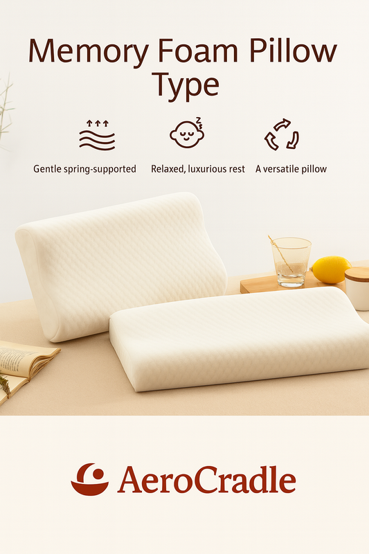 AeroCradle®  Memory Cooling Foam Pillow