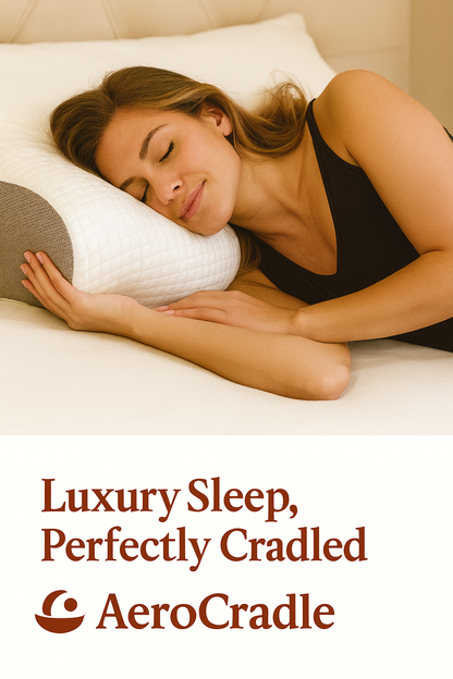 AeroCradle®  Cervical Neck Relief Pillow Memory Foam Cradle